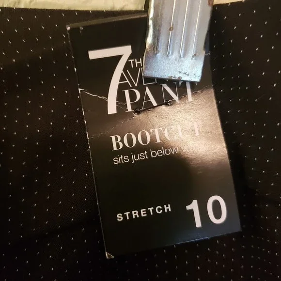 New York & Company 7th Ave Pant Stretch Boot Cut Slacks Size 10 NWT - Picture 2 of 11